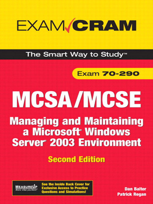 MCSA/MCSE 70-290 Exam Cram (eBook): The Ultimate Digital Photography Resource